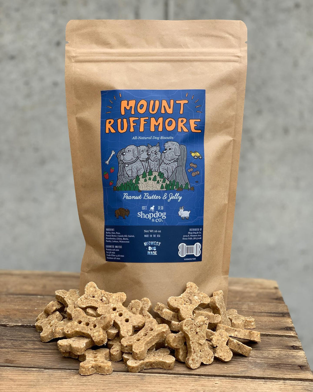 Mount Ruffmore Biscuits